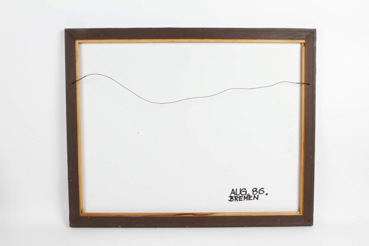 Soto Acrylic On Canvas