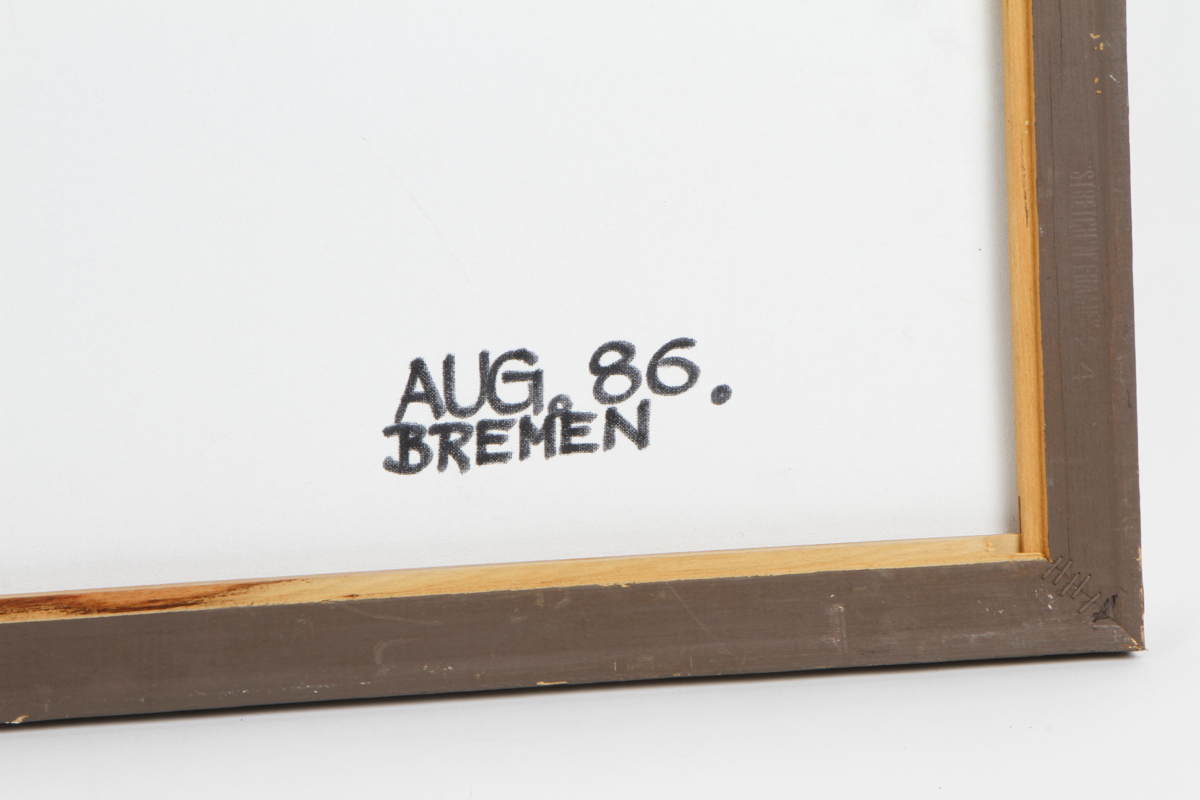 Soto Acrylic On Canvas