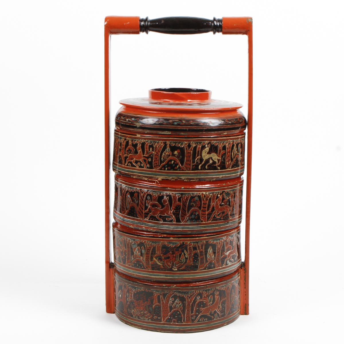 Wooden Stacking Bento Box