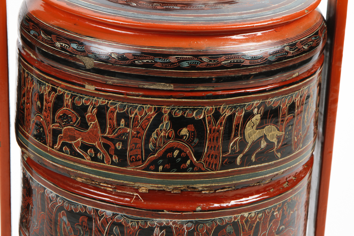 Wooden Stacking Bento Box