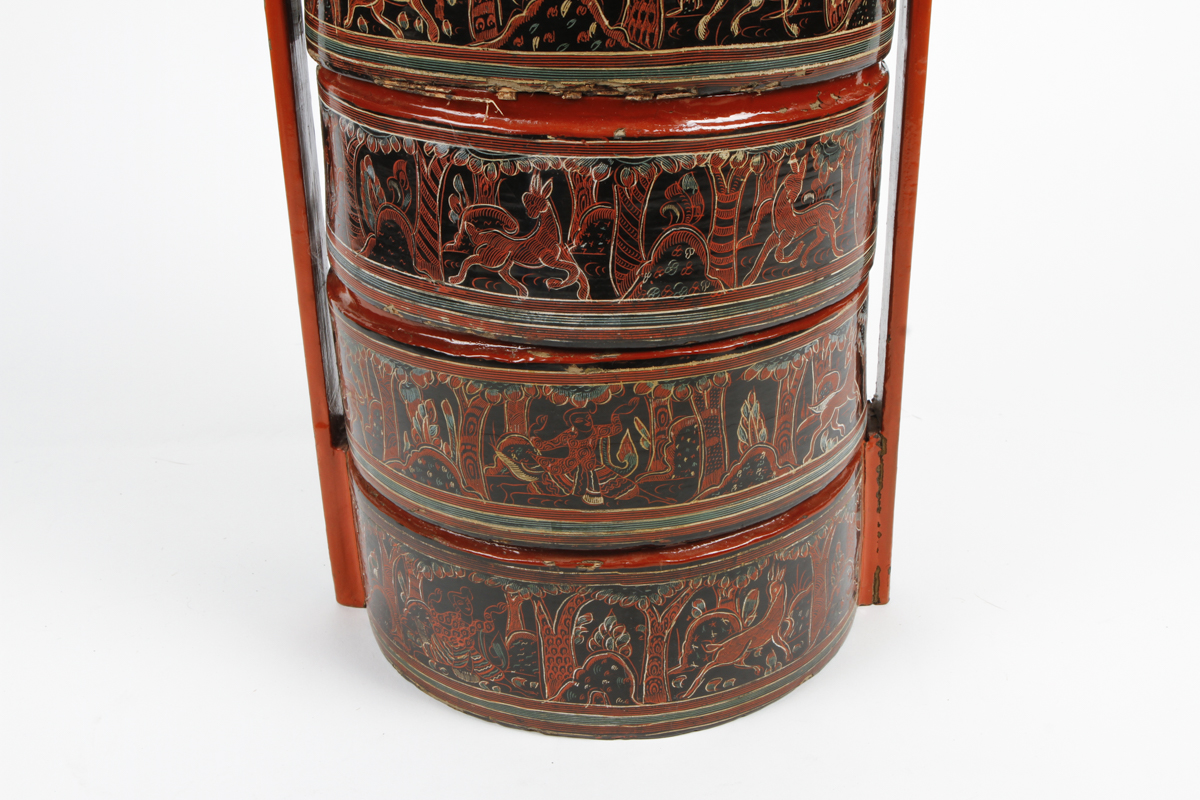 Wooden Stacking Bento Box