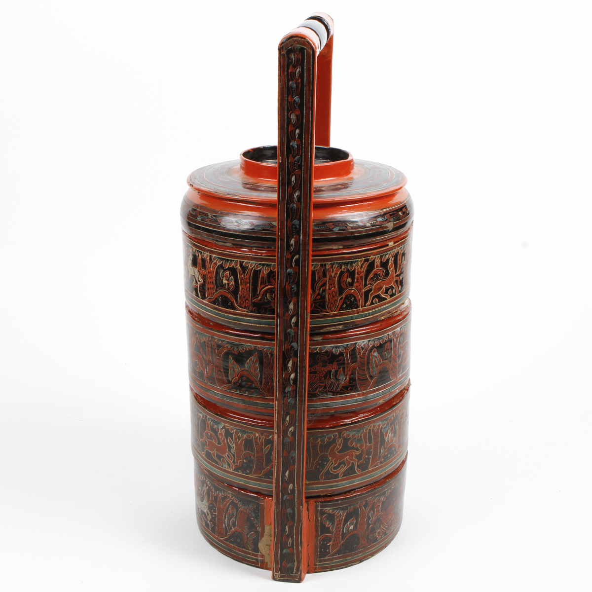 Wooden Stacking Bento Box