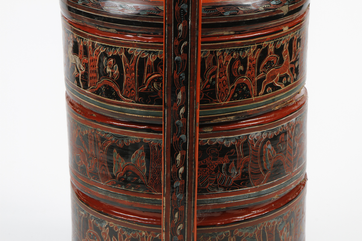 Wooden Stacking Bento Box