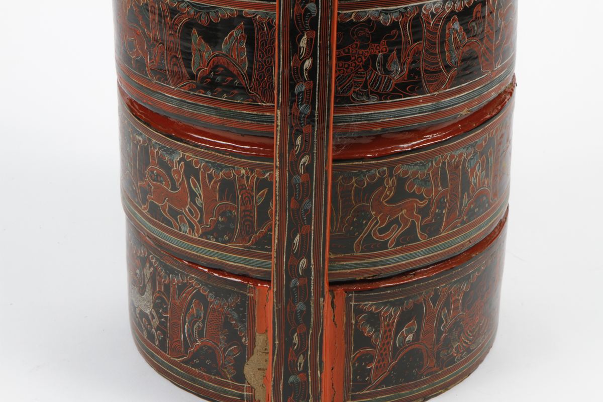 Wooden Stacking Bento Box