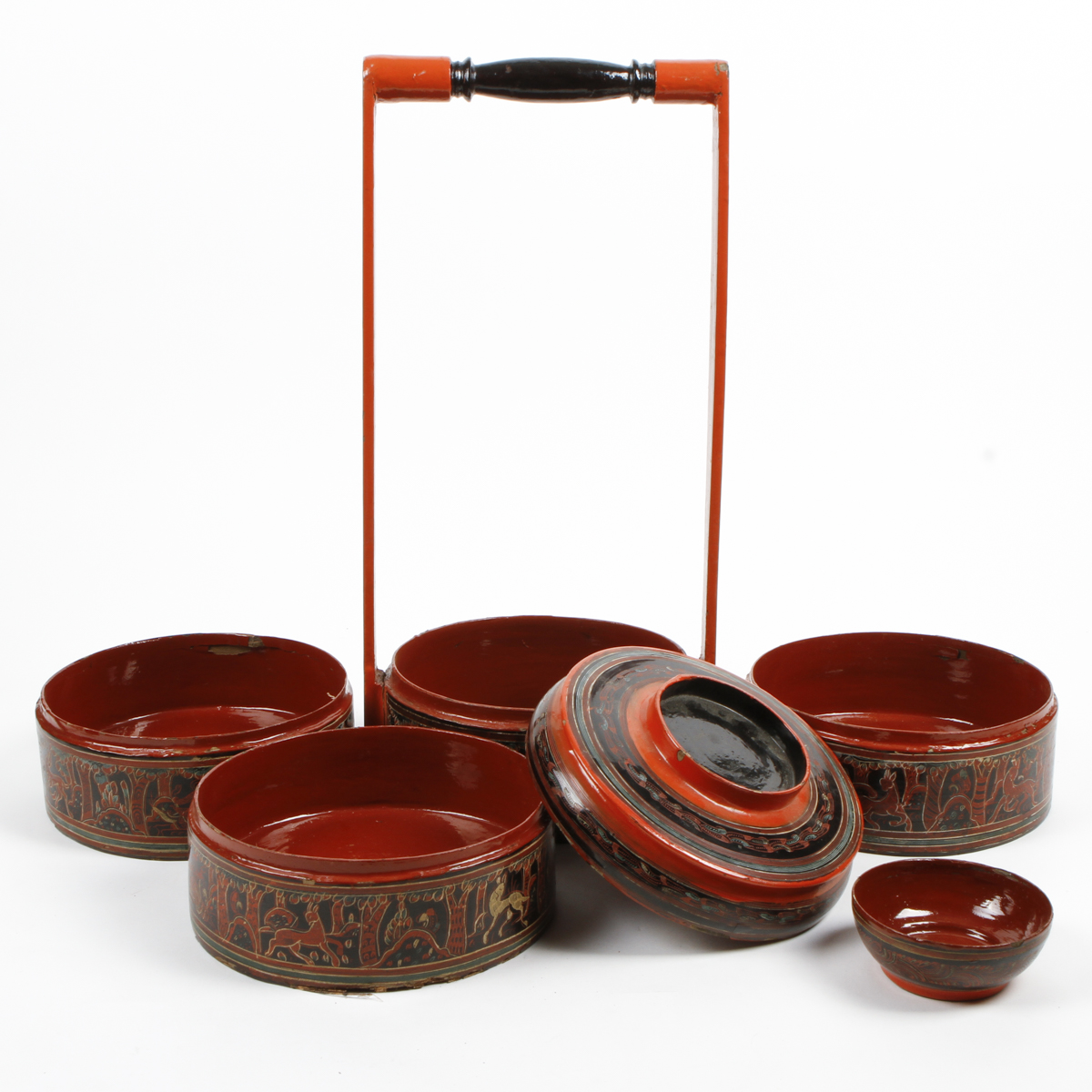 Wooden Stacking Bento Box