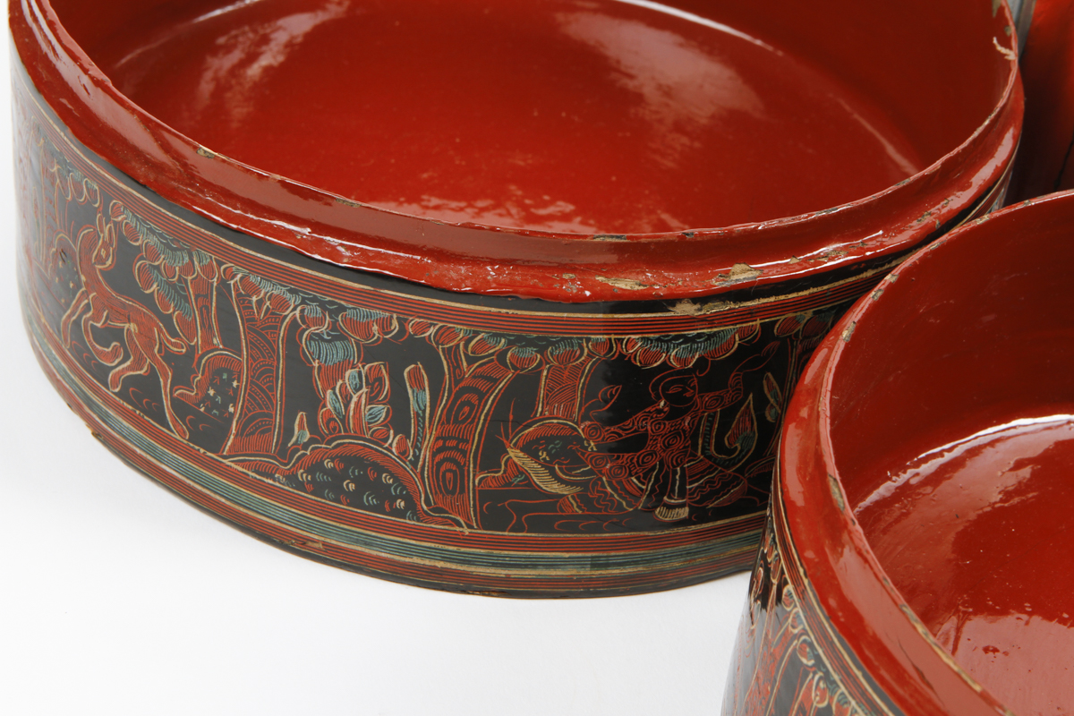 Wooden Stacking Bento Box