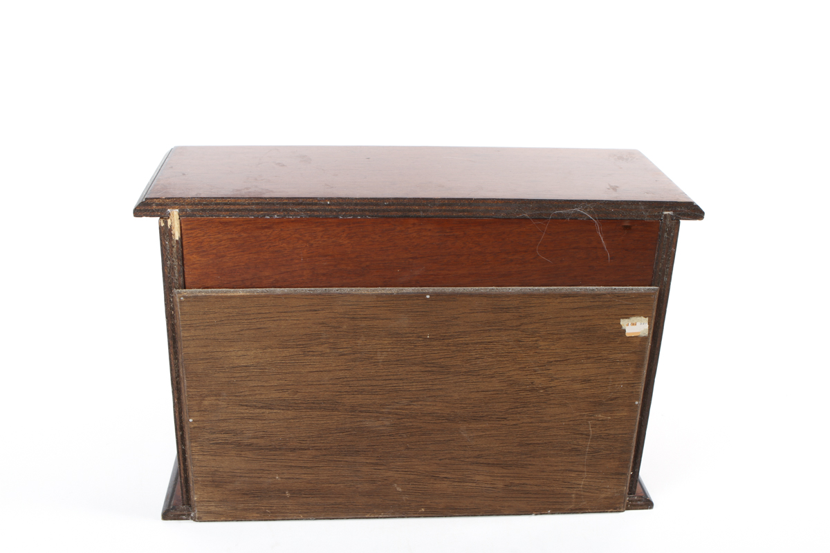 Wooden Bread Box with Rolltop
