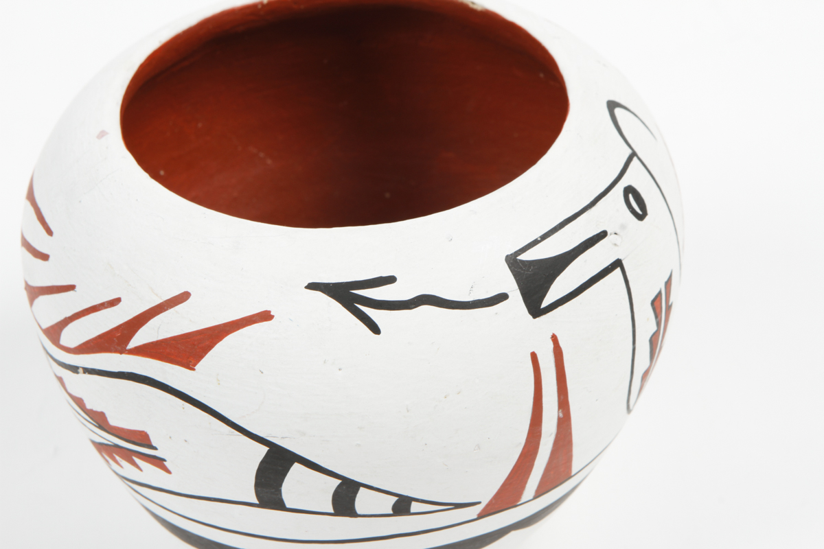 Handbuilt Jemez Pottery Vase