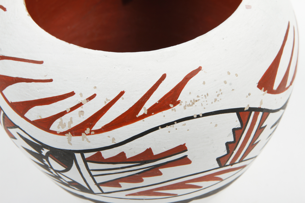 Handbuilt Jemez Pottery Vase