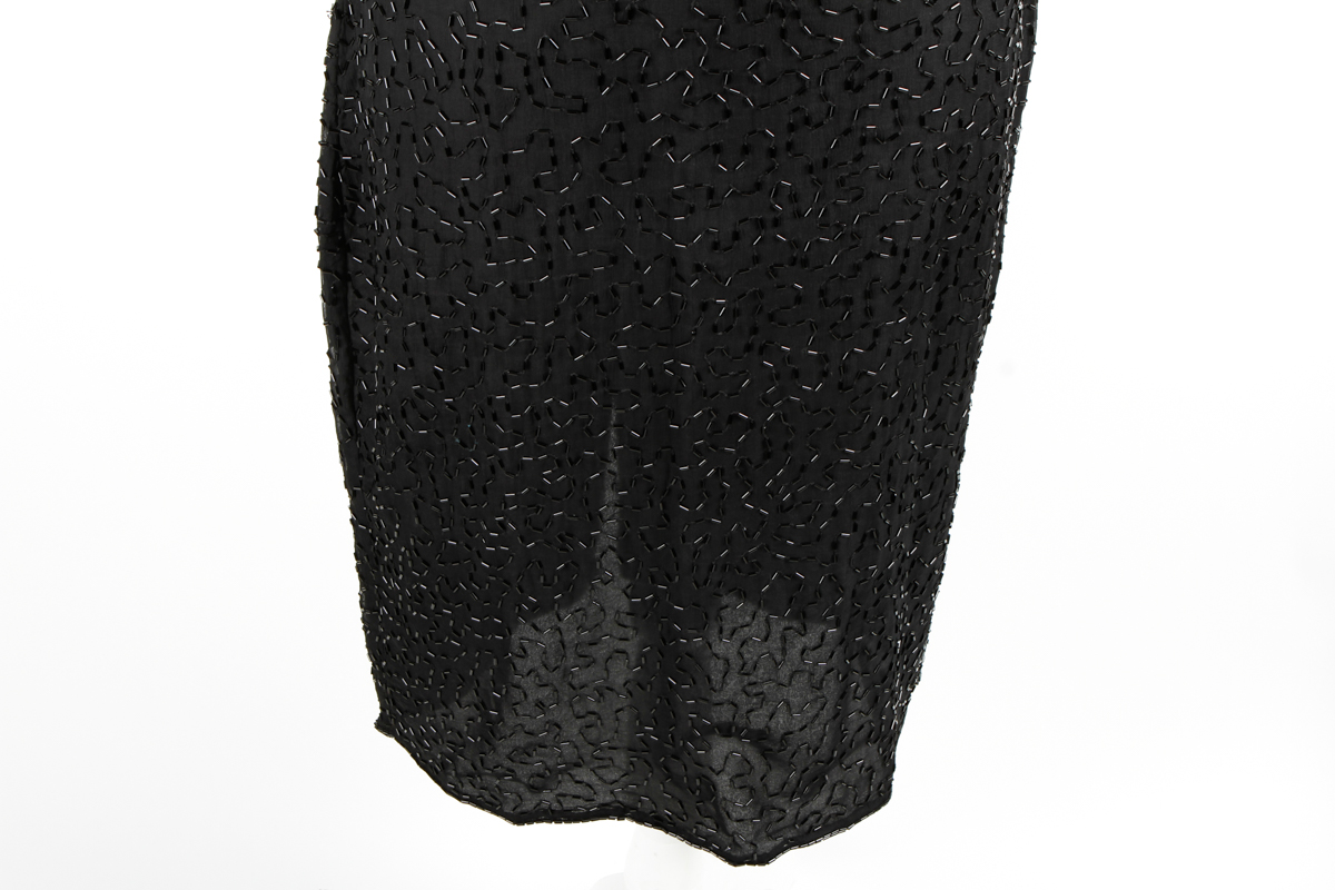 Vintage Stenay Beaded Cocktail Dress