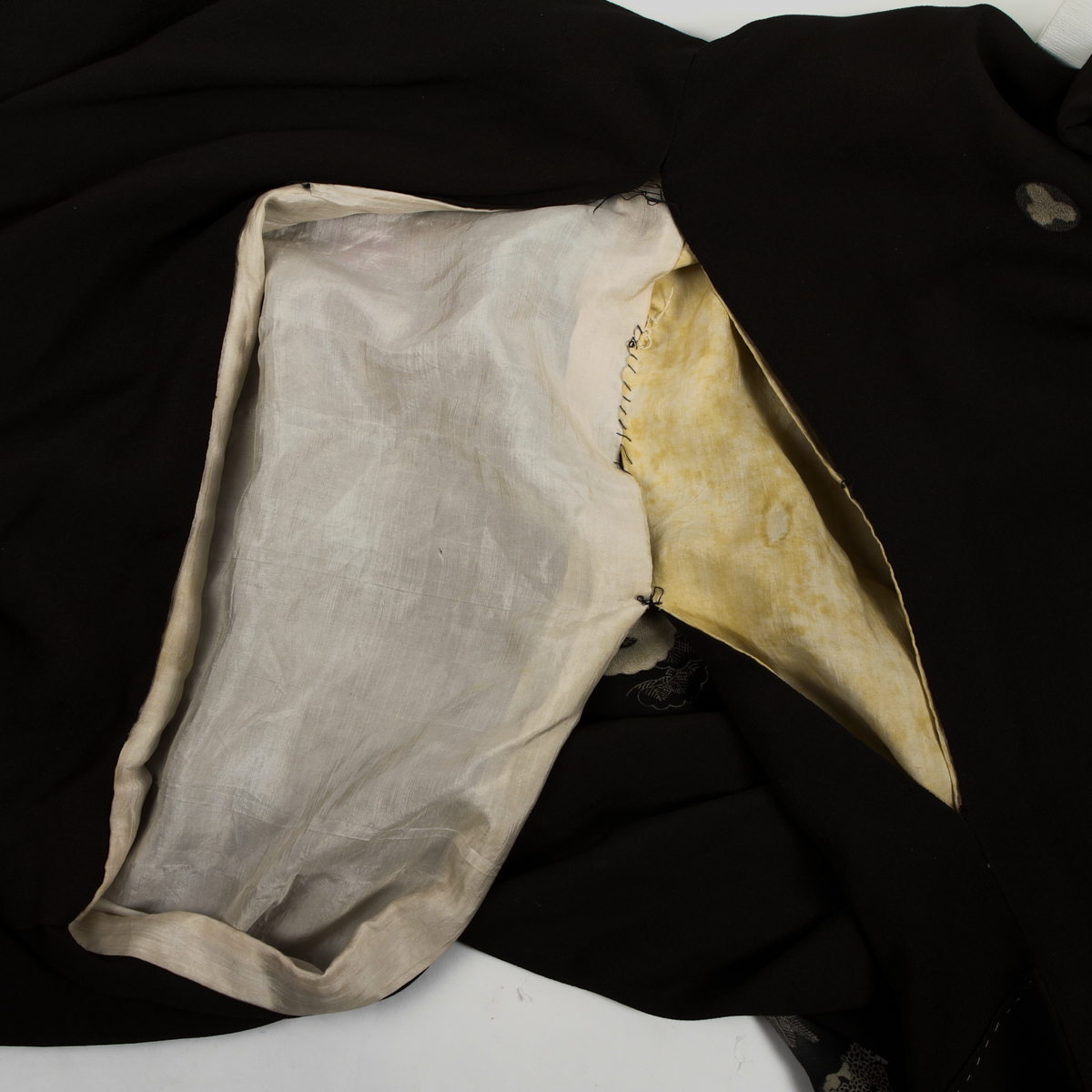 Vintage Black Kimono