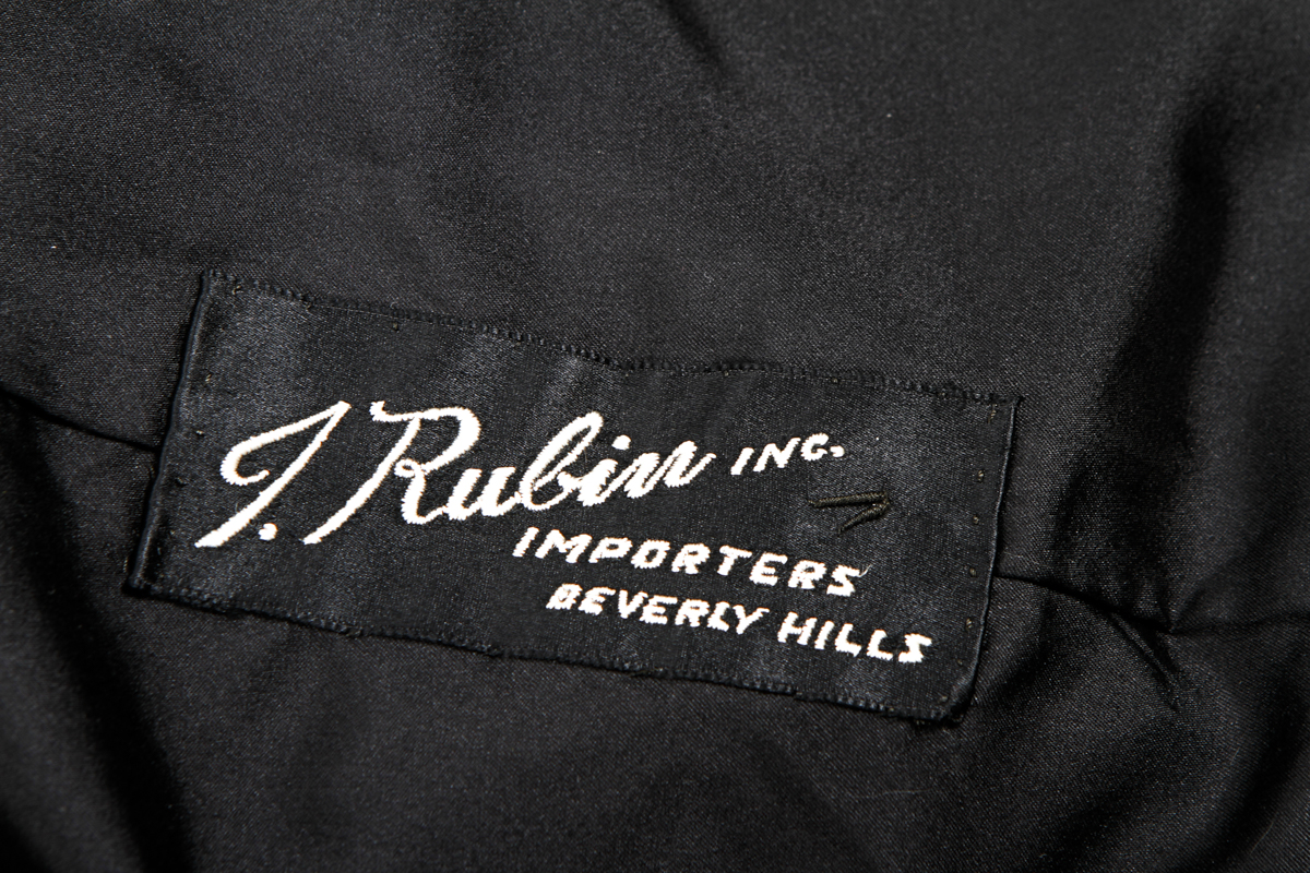 Women's Vintage Black Fur Coat