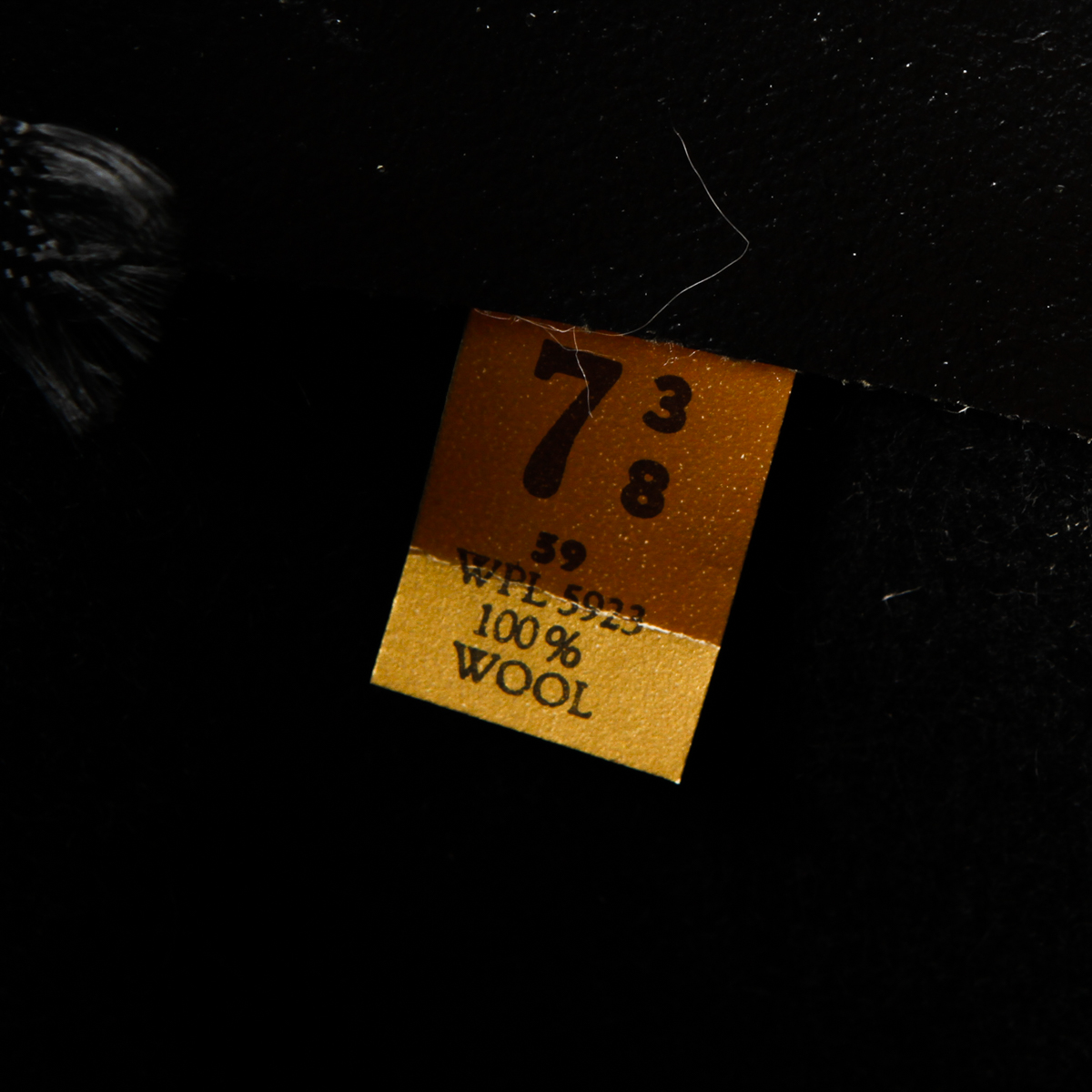 Pair of Black Cowboy Hats