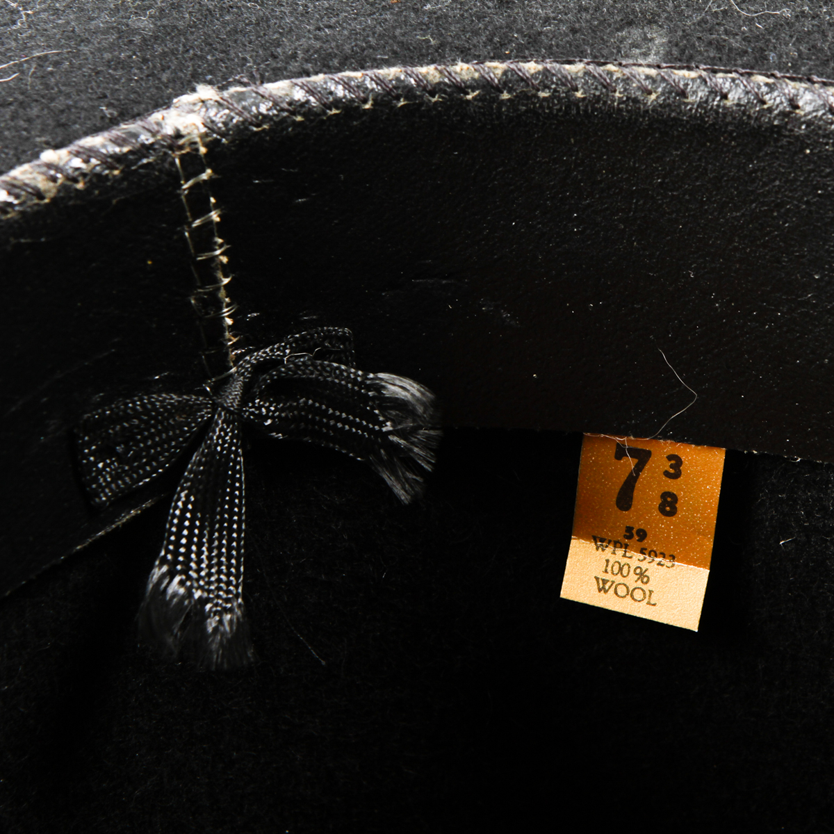 Pair of Black Cowboy Hats