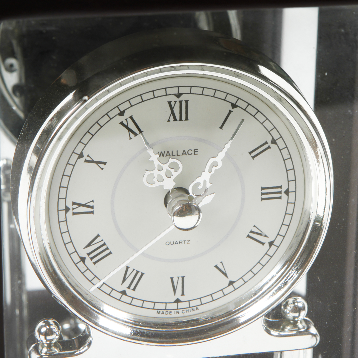 Wallace Silversmiths Quartz Mantel Clock