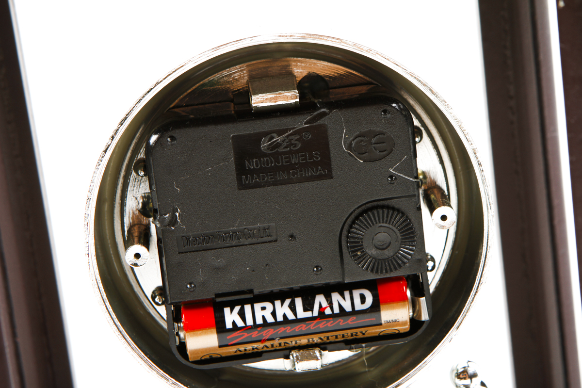 Wallace Silversmiths Quartz Mantel Clock