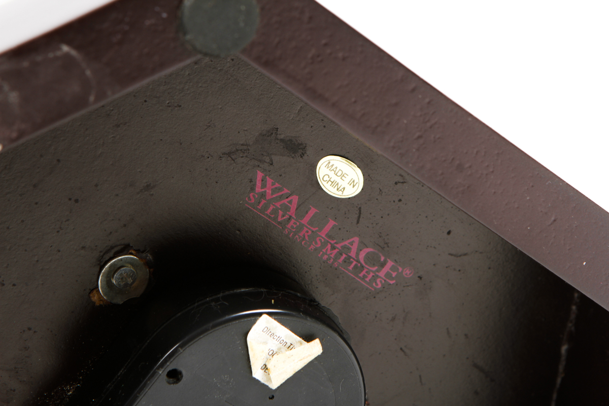 Wallace Silversmiths Quartz Mantel Clock