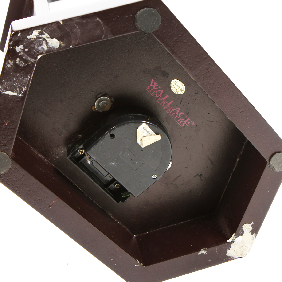 Wallace Silversmiths Quartz Mantel Clock