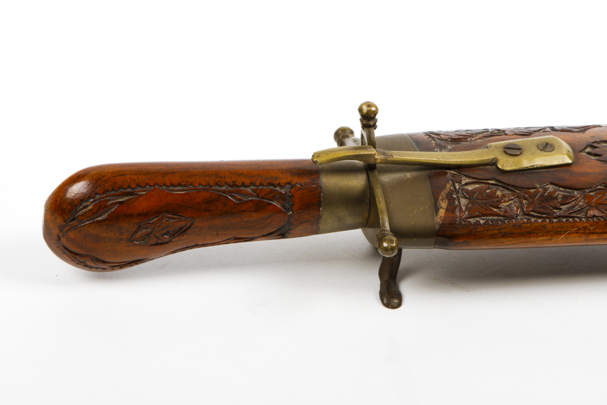 Wooden Carving Set in Decorative Stand