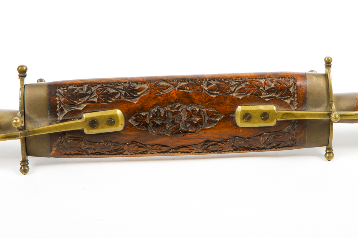 Wooden Carving Set in Decorative Stand