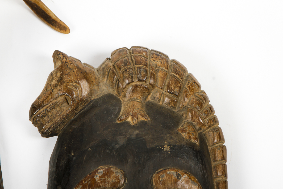 Collection of Carved Tribal Masks