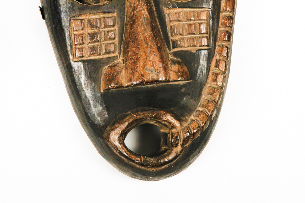 Collection of Carved Tribal Masks