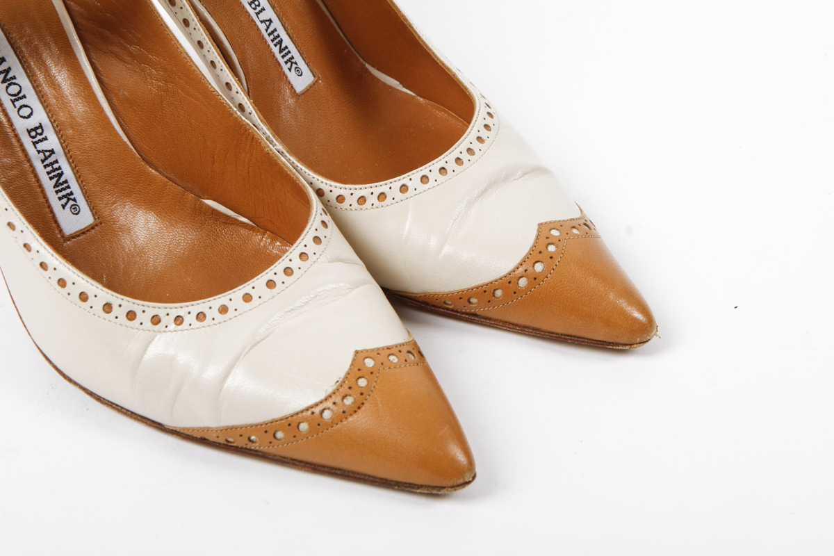 Manolo Blahnik Slingback Heels