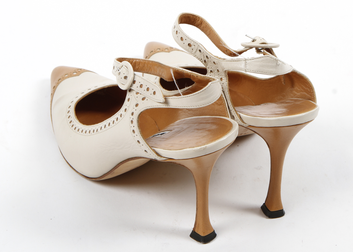 Manolo Blahnik Slingback Heels