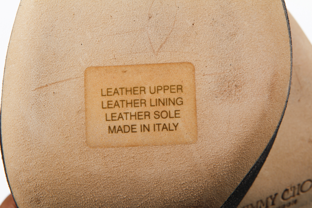 Jimmy Choo Lace Up Peep Toe Shoes