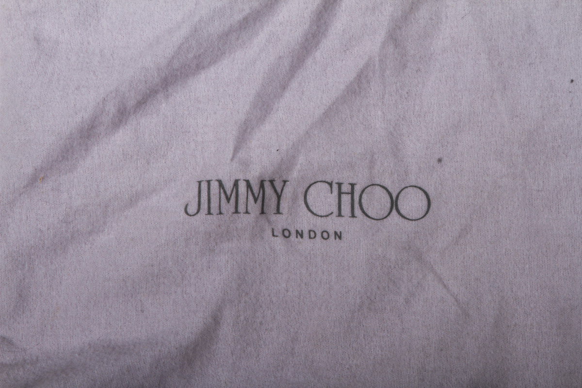 Jimmy Choo Lace Up Peep Toe Shoes