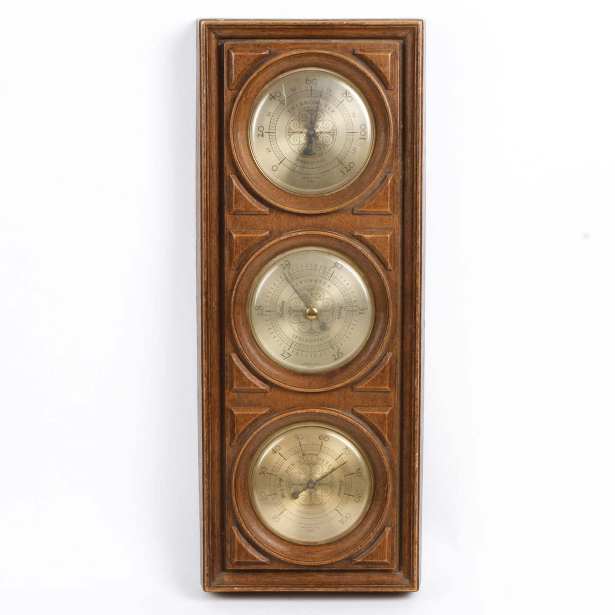 Vintage Springfield Barometer