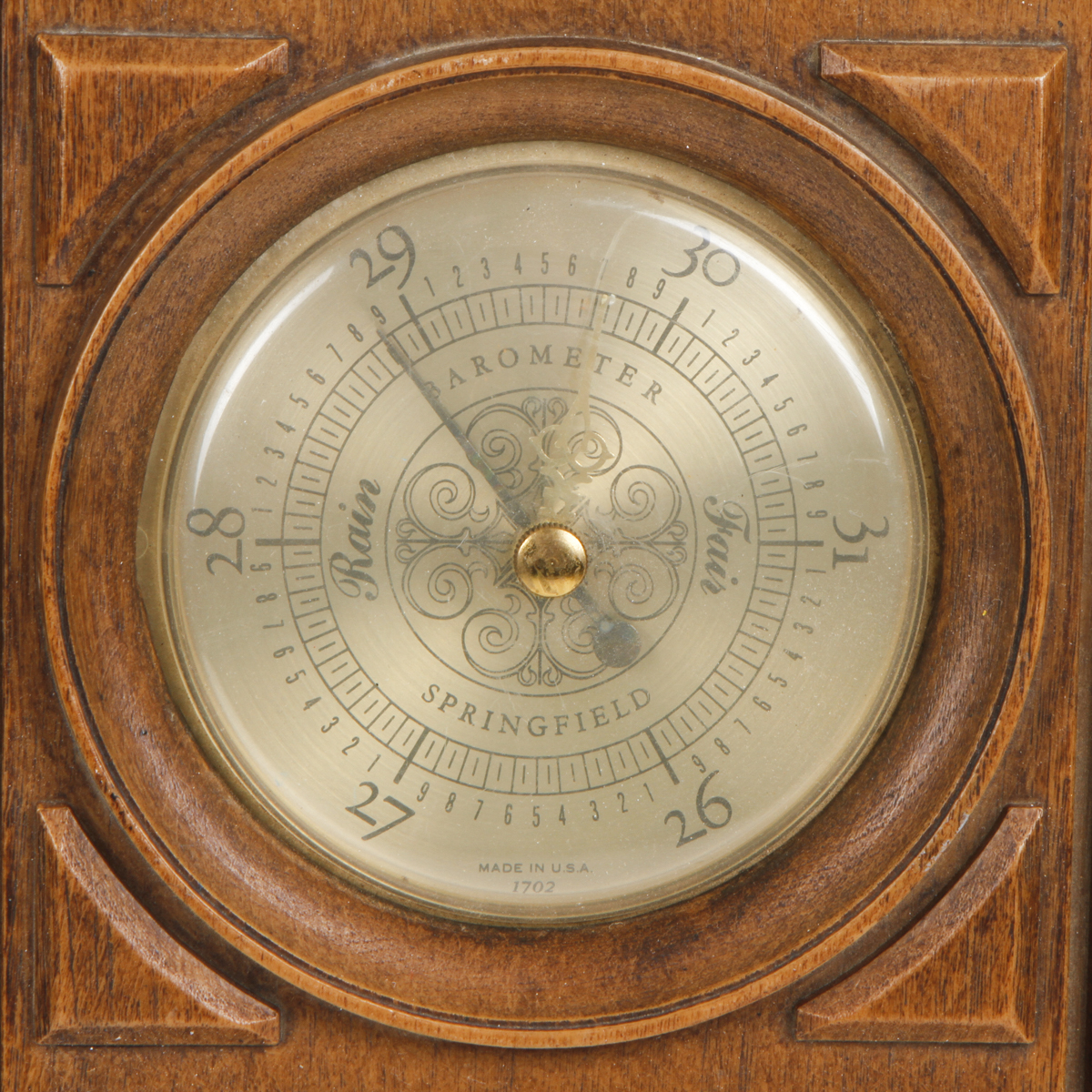 Vintage Springfield Barometer