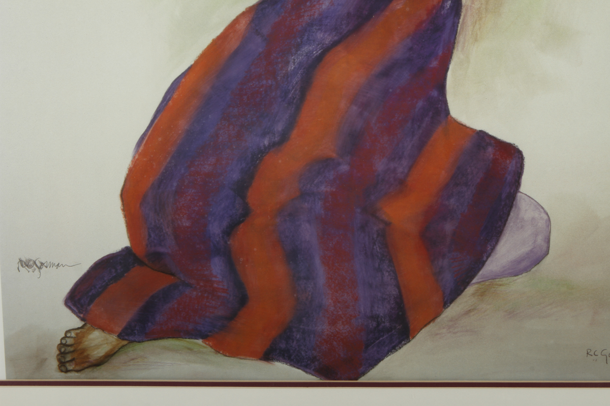 R.C. Gorman Lithograph Print on Paper "Indian Market"