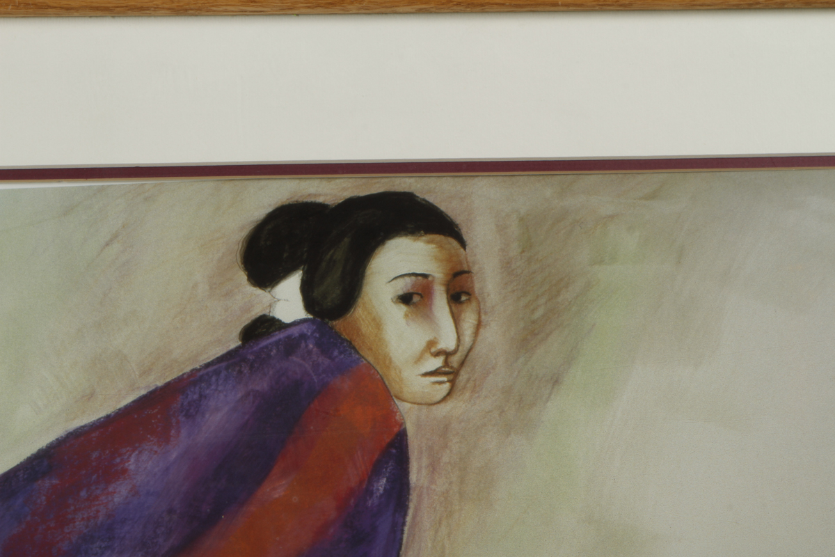 R.C. Gorman Lithograph Print on Paper "Indian Market"