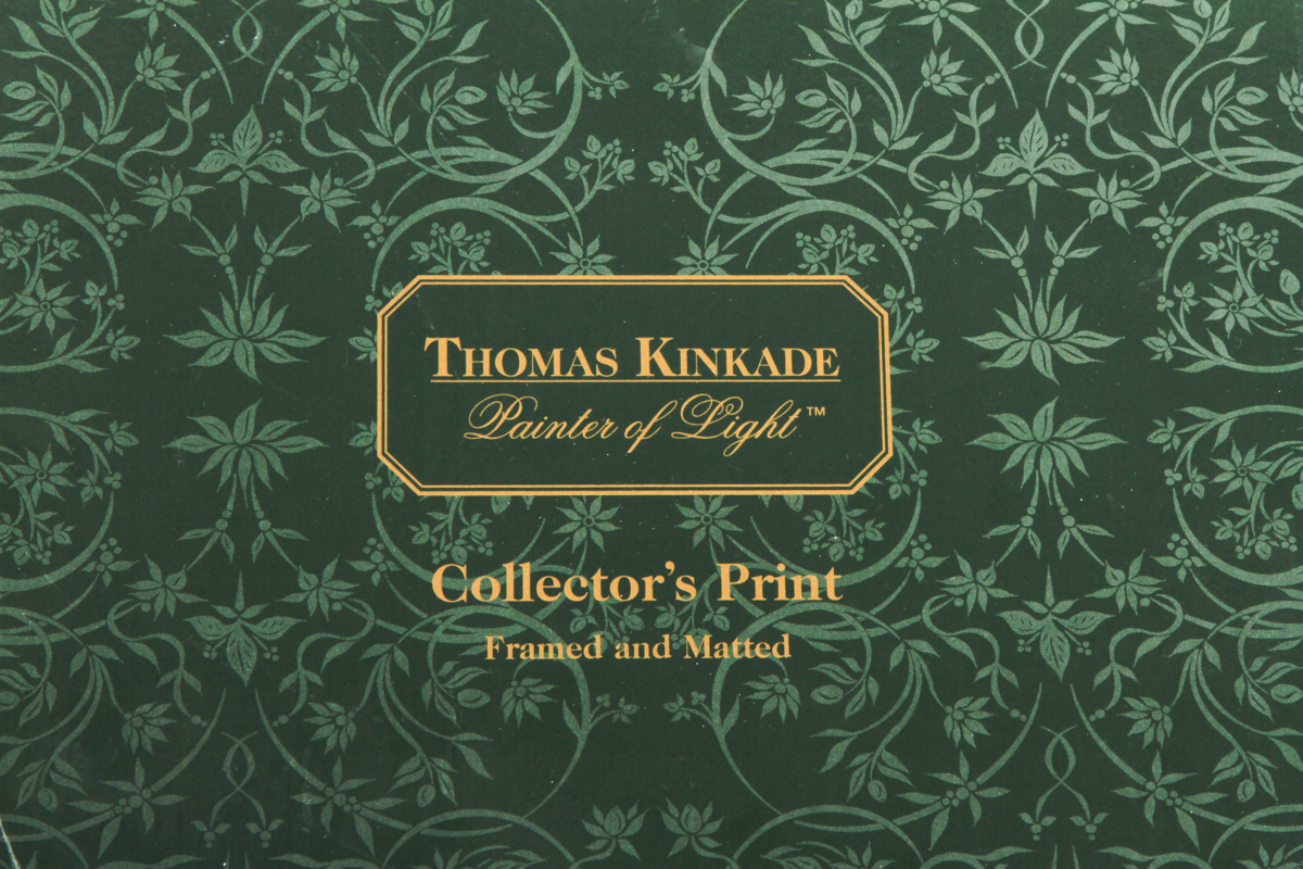 Thomas Kinkade Offset Lithograph on Paper "Valley of Peace"