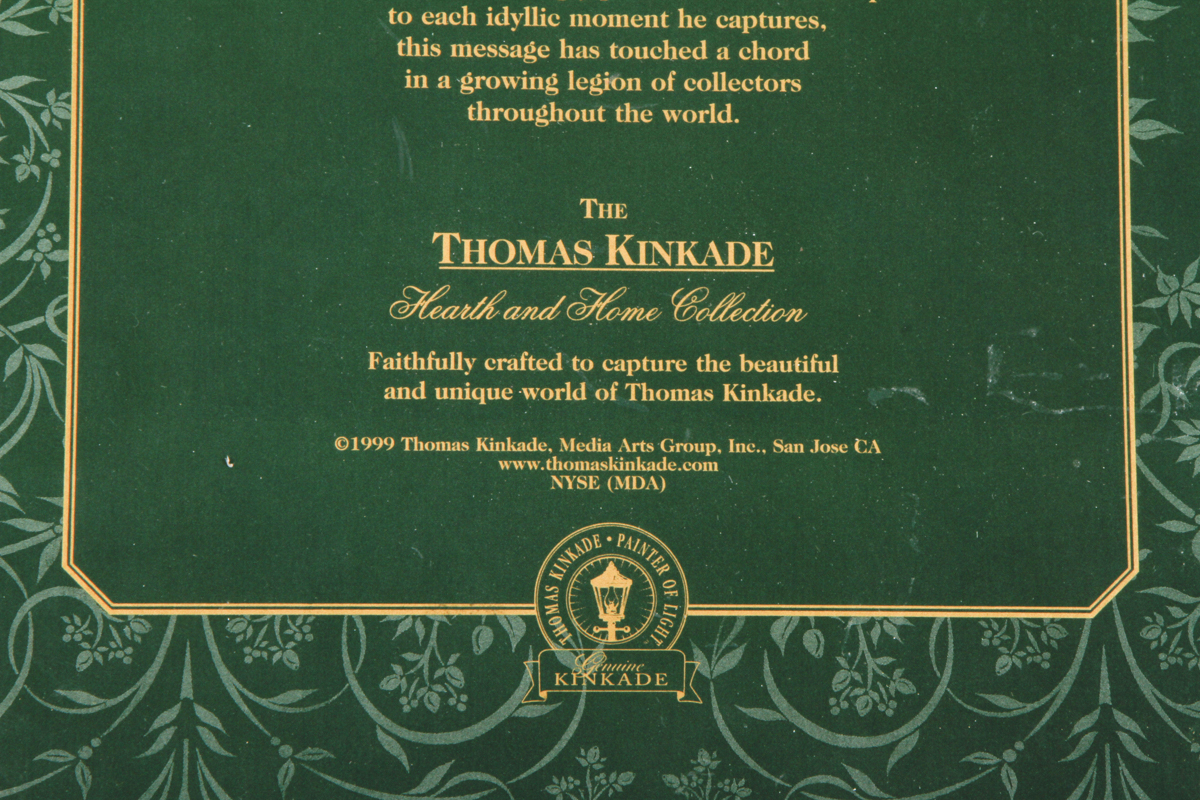 Thomas Kinkade Offset Lithograph on Paper "Valley of Peace"