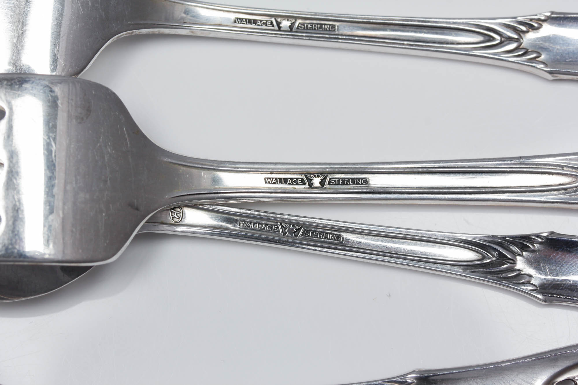 Wallace Sterling Silver "Rose Point" Flatware
