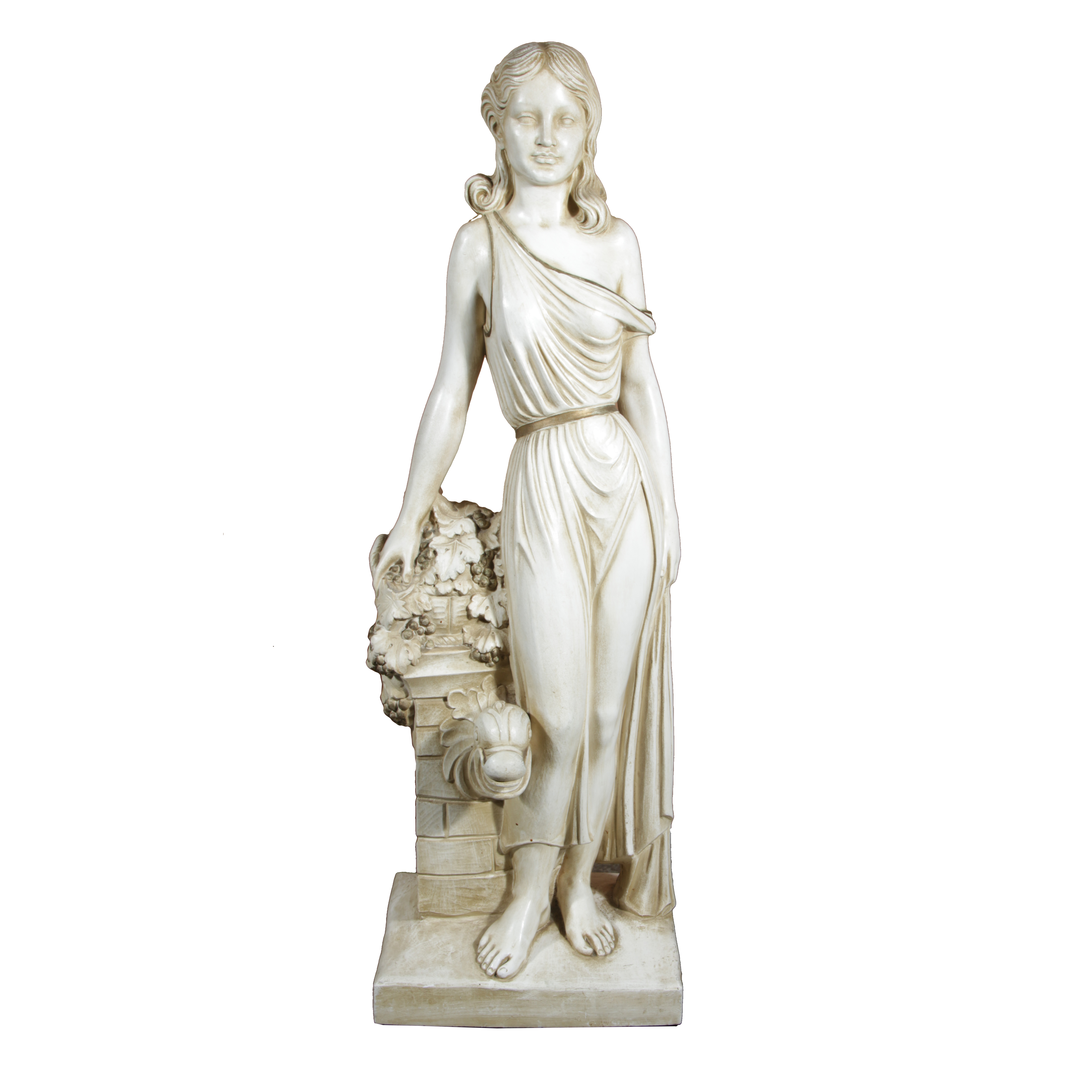 1969 Universal Statuary Grecian Woman Chalkware Figure #490