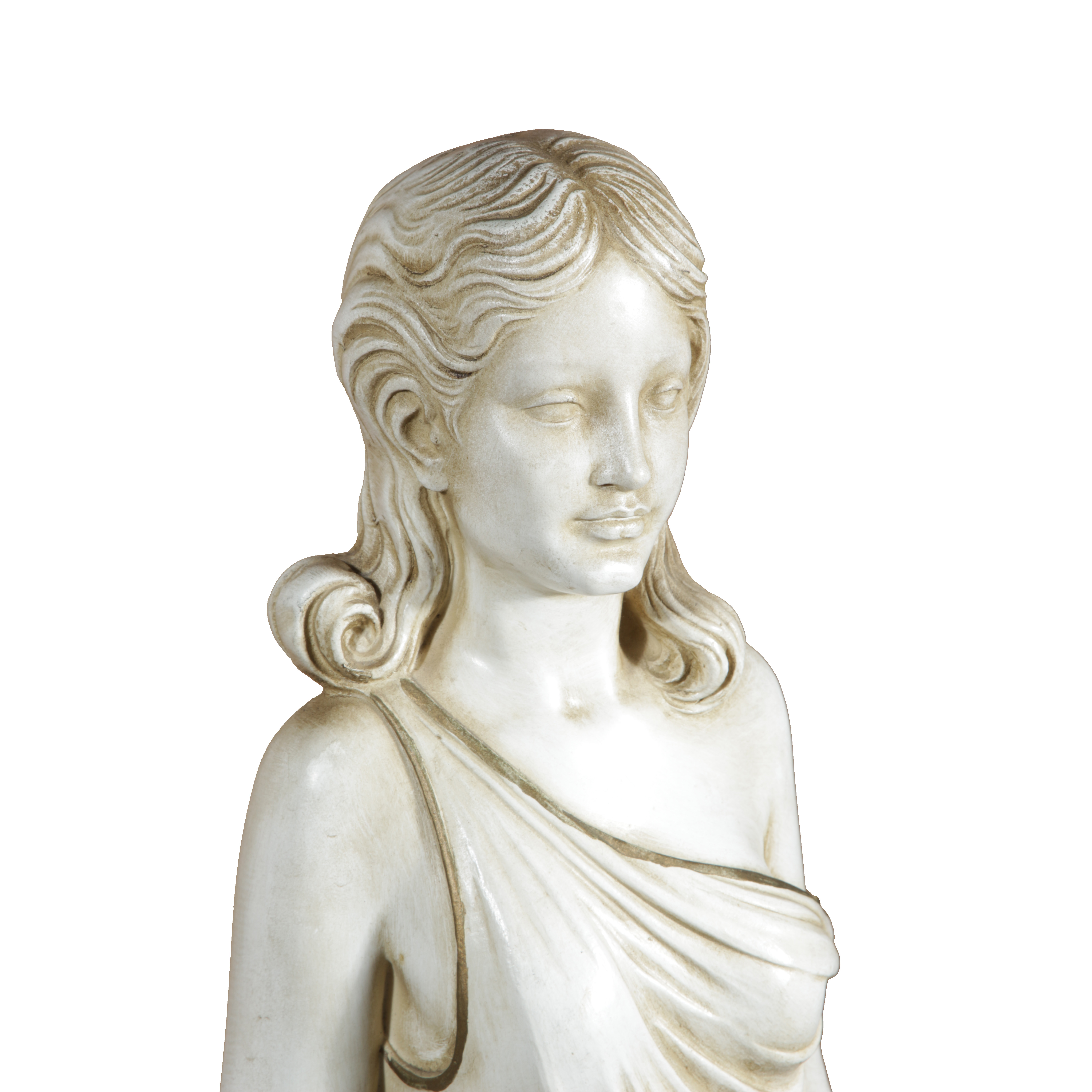 1969 Universal Statuary Grecian Woman Chalkware Figure #490