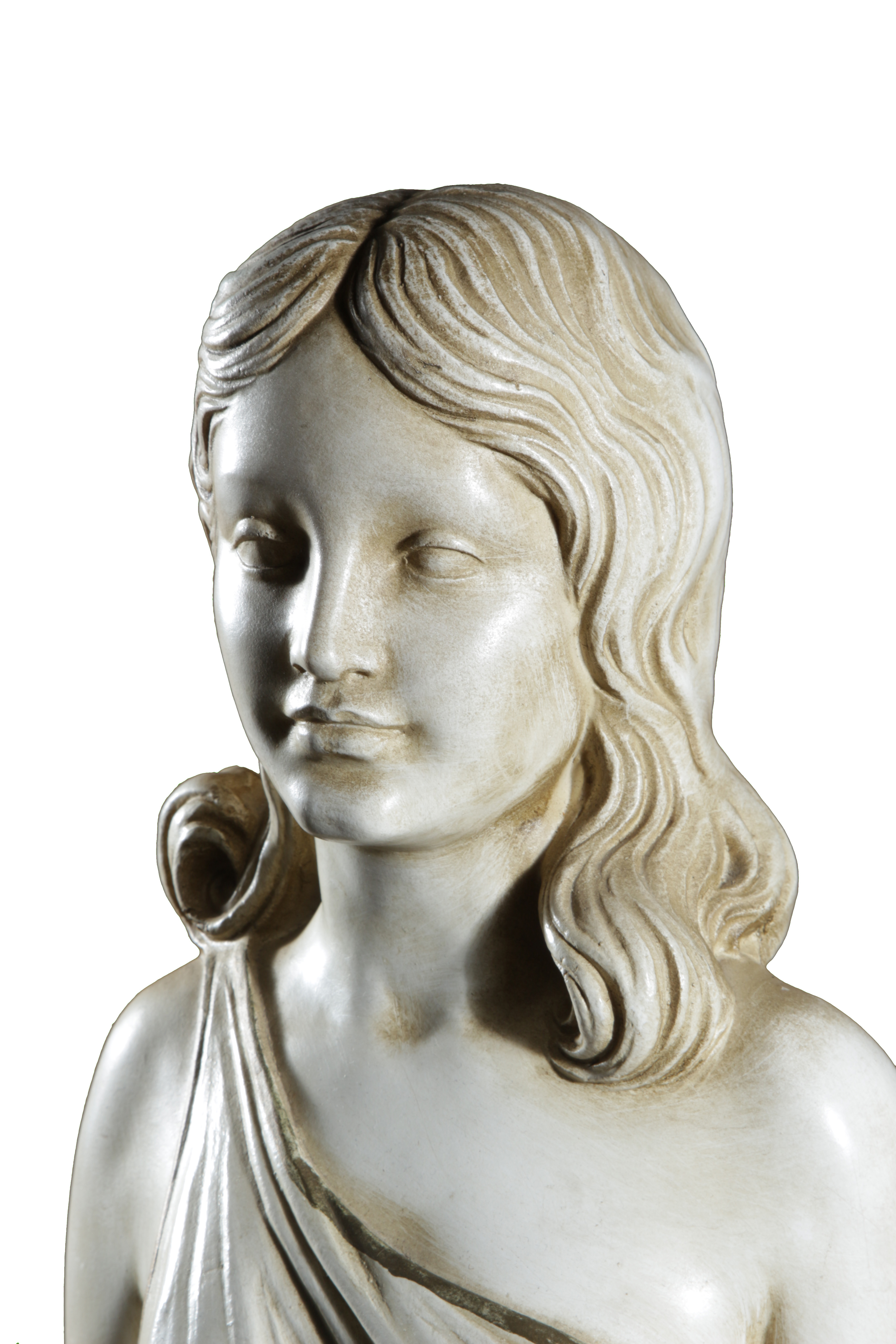 1969 Universal Statuary Grecian Woman Chalkware Figure #490