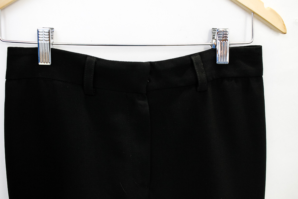 Neiman Marcus and Charles Chan Lima Black Dress Pants