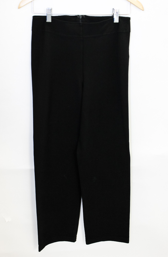 Neiman Marcus and Charles Chan Lima Black Dress Pants