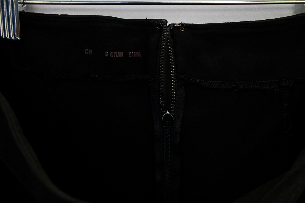 Neiman Marcus and Charles Chan Lima Black Dress Pants