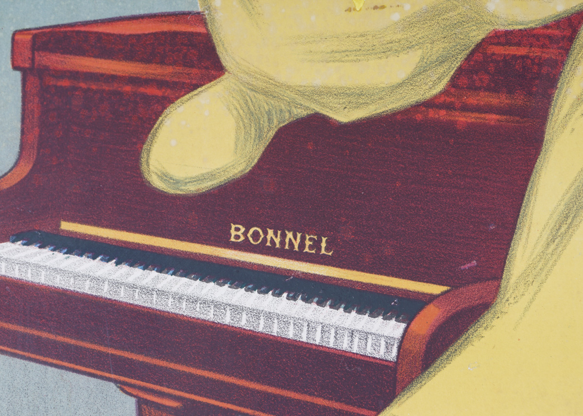 Large Vintage Lotti Advertisement Poster