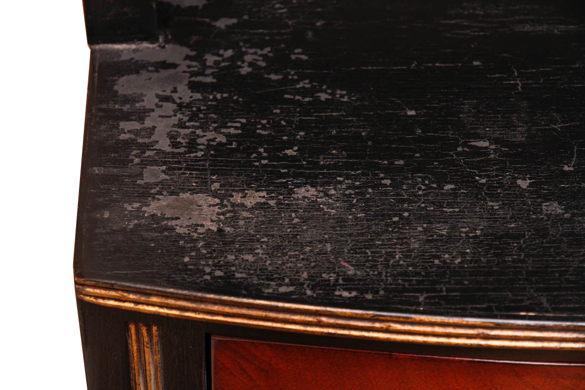 Pair of Vintage Chest of Drawers With Bookcase Shelving