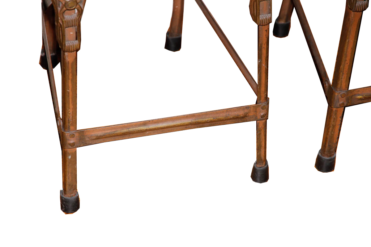 Vintage Art Nouveau Inspired Table With Chairs