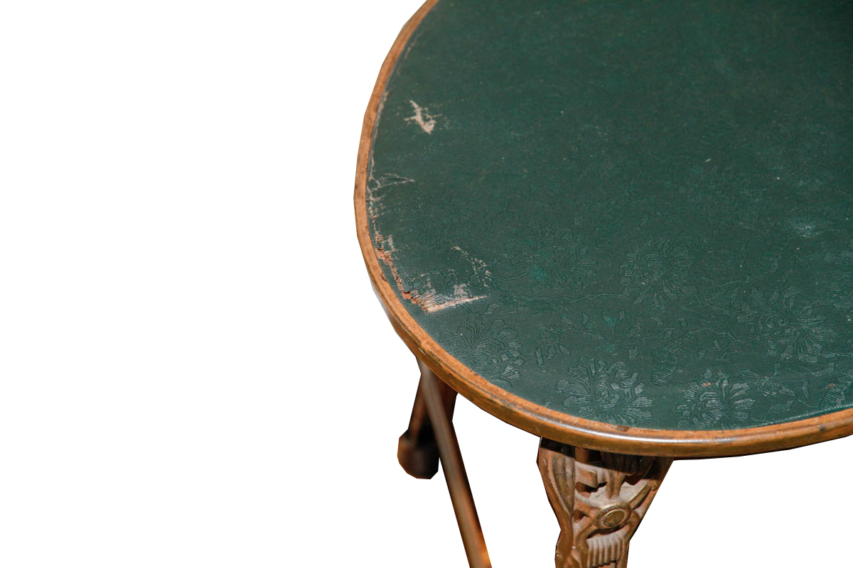 Vintage Art Nouveau Inspired Table With Chairs