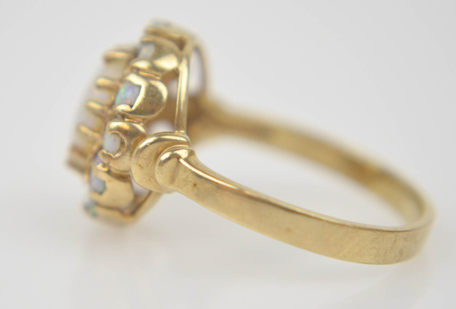 10K Yellow Gold Opal Ring