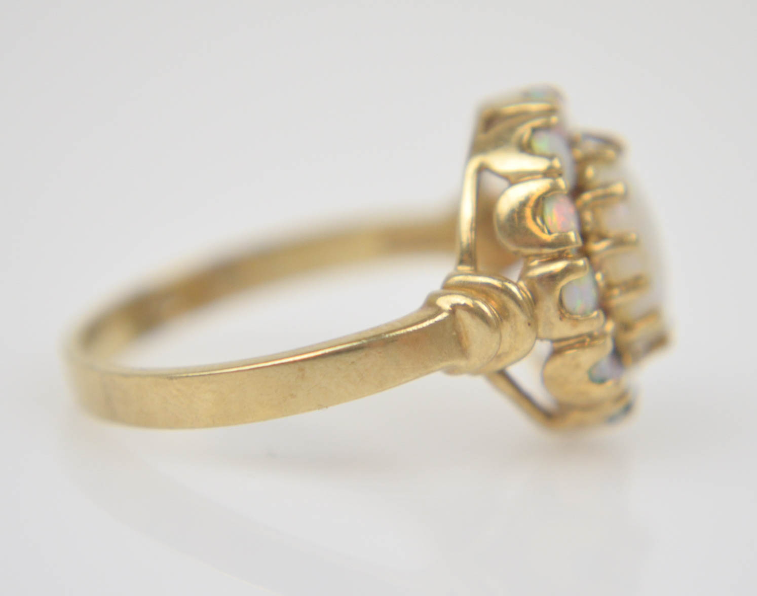 10K Yellow Gold Opal Ring