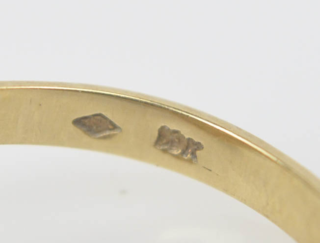 10K Yellow Gold Opal Ring